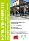 PLAQUETTE DE PRESENTATION BUREAUX FIBRE OPTIQUE