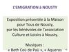 L'émigration à Nousty