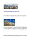 Enjoy tours with Rome Tours travel in Italy
