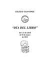 PROGRAMA SEMANA DEL LIBRO CEIP GUAYONGE