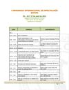 Programación del V Seminario de Infectología Bovina