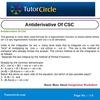 Antiderivative Of CSC