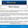 What Is Calculus