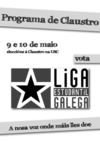 Programa de Claustro Liga Estudantil Galega 2012