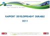 APESA - Rapport Développement Durable 2011