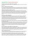 Vegetable Oil Car Frequently Asked Questions
