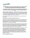 NanoMarkets Announces Upcoming Reports on Organic (OPV) and Building Integrated Photovoltaics (BIPV) Markets