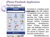 iPhone Facebook Application Development