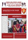 Newsletter du BEC Rugby N°21 - Lundi 23 Avril 2012
