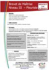 Brevet de Maitrise III Fleuriste N - ISFA Evreux, centre de formation