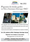 Balades encadrées en vélo assistance électrique à Gréoux