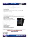  Unlock Instructions for Blackberry 9500