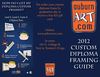 Brochure: AuburnArt Custom Diploma Framing Guide