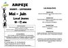 Programme Club Junior Saint Lyphard Mai Juin