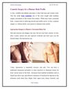 Cosmetic Surgery for a Slimmer Body Profile
