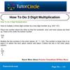 How To Do 3 Digit Multiplication
