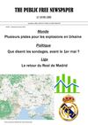 THE PUBLIC FREE NEWSPAPER -Dimanche 29 avril