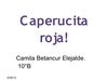 caperucita roja