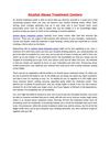 Alcohol Abuse Treatment Centers