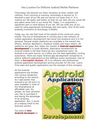 One Location For Different Android Mobile Platforms 