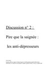 Pire que la saignée , les antidépresseurs !