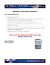Blackberry 7290 Unlock Instructions