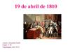 19 de abril 1810