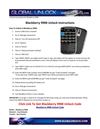 Blackberry 9900 Unlock Instructions
