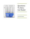 Top 10 Question To Ask Used Car Dealer