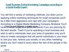 Small Business Online Marketing Campaigns according to a Social Media Expert