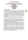 Auditoría del Sistema de Gestión