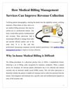 How Medical Billing Management Services Can Improve Revenue Collection 