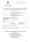 DEMANDE DE LICENCE POUR UN DEBIT TEMPORAIRE DE BOISSONS