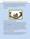 Jeff Adams: Benefits of Real estate investment Making an investment