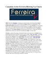 Canadian Artist Ferreira Blowing Up Charts