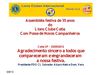 Assembléia festiva de 35 Anos do Lions Clube Cotia com Posse de Novos Associados- Cotia SP – 03/05/2012 