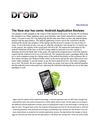 The New star has come: Android Application Reviews