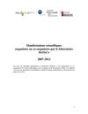 Manifestations scientifiques organisées ou co-organisées par le laboratoire MoDyCo (2007-2012)