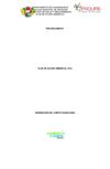 PLAN DE ACCION AMBIENTAL PRE DOCUMENTO