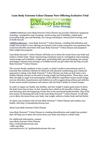 Lean Body Extreme Colon Cleanse Now Offering Exclusive Trial 