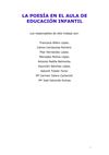 La Poesía En El Aula De Educación Infantil
