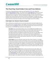 The Final Step Email Subject Line and From Address