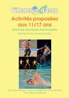Planning activités jeunesse - période mai - juin 2012