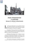 Paris, Washington et Londres devant le drame indochinois (juin 1954)