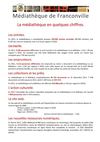 la médiathèque en quelques chiffres