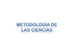 Metodología de las ciencias (diapositivas)