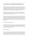 4 Main Steps Of An Affiliate Marketing Business