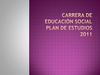 Carrera de Educador social
