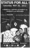 26 May 2012 March (poster found on Goyer Street at Darlington, Montreal, Canada, 18 May 2012)