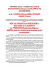 Non à la chasse aux sorcières en Pologne et en Europe !